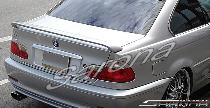 Custom BMW 3 Series  Coupe Trunk Wing (1999 - 2006) - $269.00 (Part #BM-115-TW)
